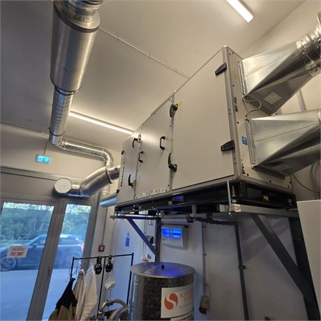 Zentrale Lüftungsanlage HELIOS Air 1 mit Wärmerückgewinnung